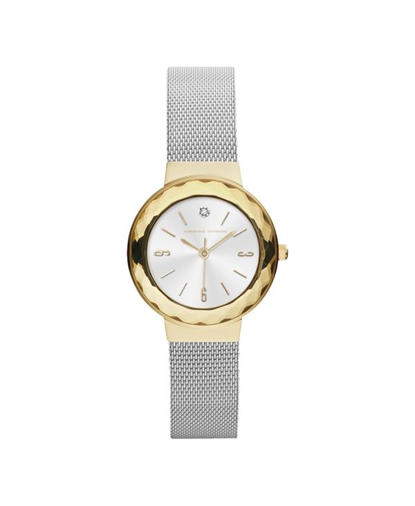 ɥꥢ̥åǥ ǥ ӻ ꡼ Women's Silver-Tone Metal Strap Watch ...