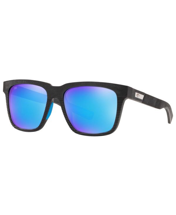 コスタデルマール メンズ サングラス・アイウェア アクセサリー Men's Polarized Sunglasses Pescador 55 BLACK/BLUE