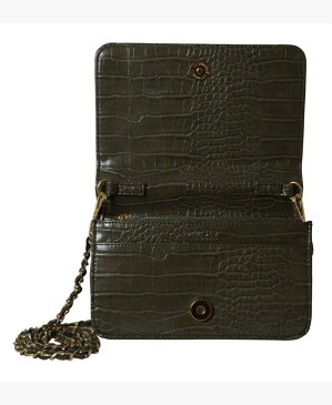 ベベ レディース ショルダーバッグ バッグ Fabiola Stamped Croco Crossbody Hunter