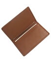 ロイス メンズ 財布 アクセサリー Royce Slim Business Card Case in Genuine Leather Tan