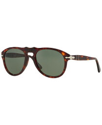 ペルソル メンズ サングラス・アイウェア アクセサリー Sunglasses PO0649 54 BROWN/GREEN