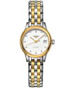 ロンジン ロンジン レディース 腕時計 アクセサリー Women's Swiss Automatic Flagship Diamond Accent Two Tone Stainless Steel Bracelet Watch 26mm L42743277 No Color