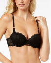 ダナ・キャラン ダナ キャラン ニューヨーク レディース ブラジャー アンダーウェア Superior Lace Underwire Bra DK4500 Black