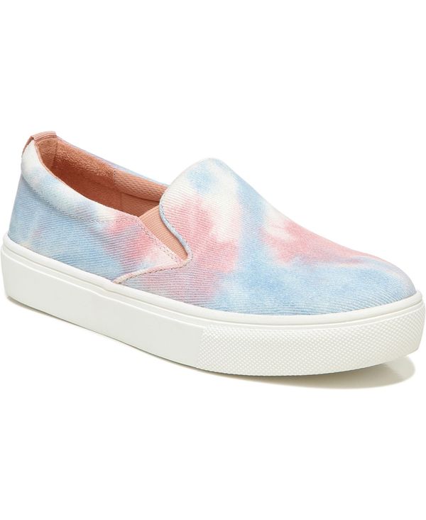 ドクター・ショール レディース スニーカー シューズ Women's No Bad Days Slip-ons Blue/Pink Fabric