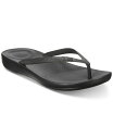 フィットフロップ レディース サンダル シューズ Women's Iqushion Ergonomic Flip-Flops Sandal Black
