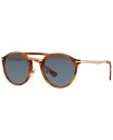 ペルソル レディース サングラス・アイウェア アクセサリー Unisex Sunglasses PO3264S 50 Terra Di Siena