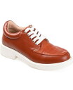 ジュルネ コレクション レディース パンプス シューズ Women's Aliah Lace-Up Oxford Flats Clay(4)