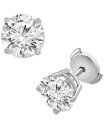 バッジェリーミシュカ レディース ピアス・イヤリング アクセサリー Lab Grown Diamond Stud Earrings (5 ct. t.w.) i...