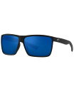 コスタデルマール メンズ サングラス・アイウェア アクセサリー Men's Polarized Sunglasses 6S9018 63 Matte Black
