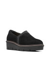 クラークス レディース スニーカー シューズ Women 039 s Collection Airabell Mid Shoes Black Suede