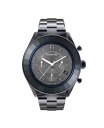 スワロフスキー レディース 腕時計 アクセサリー Women's Octea Lux Sport Black Physical Vapor Deposition Stainless Steel Bracelet Watch 39mm Black その1