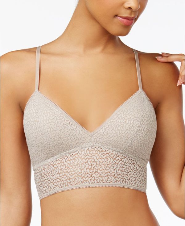 ダナ・キャラン ダナ キャラン ニューヨーク レディース ブラジャー アンダーウェア Modern Lace Longline Bralette DK4021 Champagne