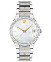 モバド モバド レディース 腕時計 アクセサリー Women's Swiss SE Diamond (1/5 ct. t.w.) Gold-Tone PVD & Stainless Steel Bracelet Watch 32mm Two Tone