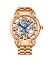 XgD[O Y rv ANZT[ Men's Rose Gold Stainless Steel Bracelet Watch 44mm Dusty Rose