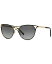 ヴェルサーチ メンズ サングラス・アイウェア アクセサリー Men's Polarized Sunglasses VE2238 61 Black Gold-Tone