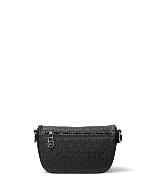 20%OFF マイケルコース レディース ショルダーバッグ バッグ Signature Slater Sling Pack Messenger Black:ReVida 店 好評日本製