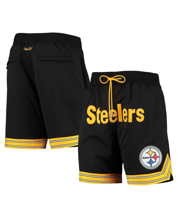 高品質定番 ミッチェル&ネス メンズ ハーフパンツ・ショーツ ボトムス Men's Black Pittsburgh Steelers Just Don Gold Rush Shorts Black：ReVida 店 正規品低価