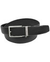 フローシャイム メンズ ベルト アクセサリー True Fit Dress Casual Track Belt Black