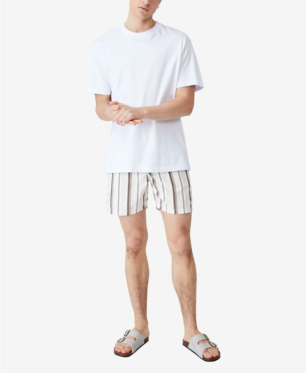 人気得価 コットンオン メンズ ハーフパンツ・ショーツ ボトムス Men's Kahuna Shorts Natural Stripe：ReVida 店 定番HOT