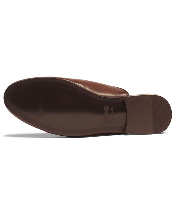 カルロスサンタナ メンズ サンダル シューズ Men's Apollo Bit Slides Shoes Tan 3