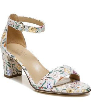 ナチュライザー レディース サンダル シューズ Vera Ankle Strap Sandals Satin Pearl Floral Leather