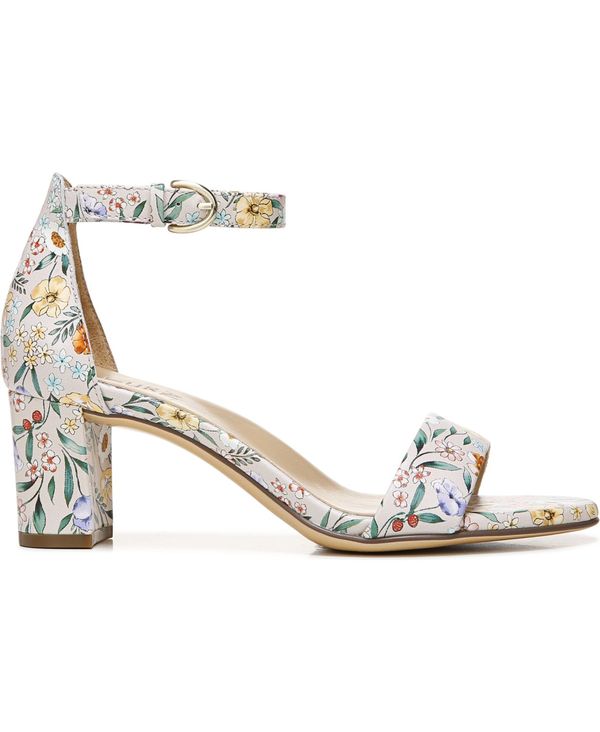 ナチュライザー レディース サンダル シューズ Vera Ankle Strap Sandals Satin Pearl Floral Leather