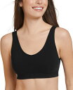 ジョッキー レディース ブラジャー アンダーウェア Cotton Seamfree® Bralette Black(4)