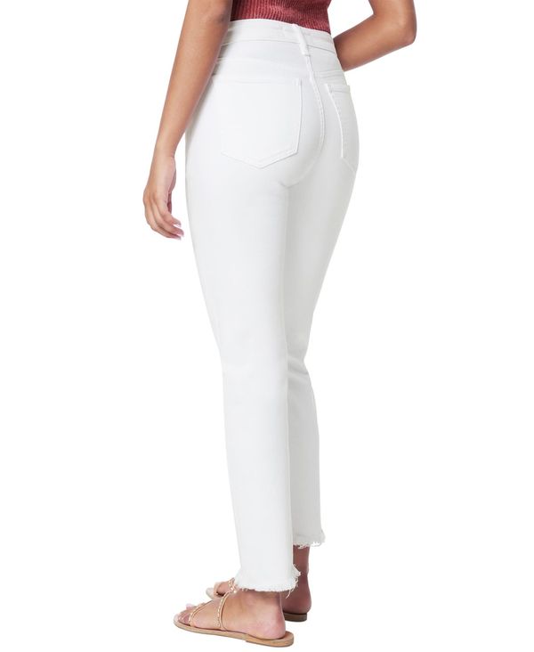 通販定番 ジョーズジーンズ レディース デニムパンツ ボトムス The Lara Frayed-Hem Jeans White:ReVida 店 低価定番