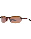 マウイジム レディース サングラス・アイウェア アクセサリー Makaha Polarized Sunglasses 405 Brown/Brown