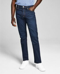 アンドノウディス メンズ デニムパンツ ボトムス Men's Slim-Fit Stretch Jeans Dark Blue Wash