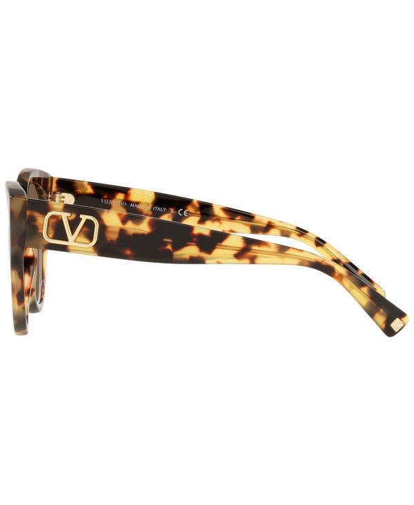 よりお╏ ヴァレンティノ Women's Sunglasses VA4109 55 Light Havana：ReVida 店 レディース サングラス・アイウェア アクセサリー があります