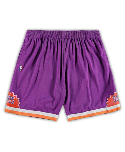 ミッチェル&ネス メンズ ハーフパンツ・ショーツ ボトムス Men's Mitchell Ness Purple Phoenix Suns Big Tall Hardwood Classics Team Swingman Shorts Purple ミッチェル&ネス メンズ ハーフパンツ・ショーツ ボトムス Men's Mitchell Ness Purple Phoenix Suns Big Tall Hardwood Classics Team Swingman Shorts Purple