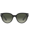 ペルソル レディース サングラス・アイウェア アクセサリー Women's Sunglasses PO3287S 51 Black 3