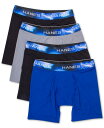 ヘインズ メンズ ボクサーパンツ アンダーウェア Men's Classics Ultimate® X-Temp® 4-Pk. Moisture...