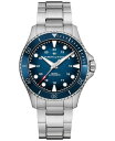 n~g Y rv ANZT[ Men's Swiss Automatic Khaki Navy Scuba Stainless Steel Bracelet Watch 43mm Stainless Steel