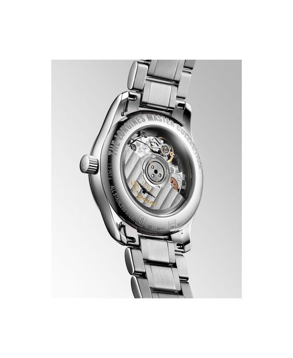 ロンジン メンズ 腕時計 アクセサリー Men's Automatic Master Stainless Steel Bracelet Watch 40mm L27934926 No Color