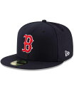 ニューエラ レディース 帽子 アクセサリー Boston Red Sox Game Authentic Collection On-Field 59FIFTY ...
