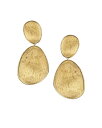マルコ ビチェゴ レディース ピアス・イヤリング アクセサリー 18K Yellow Gold Lunaria Two Drop Earrings Gold