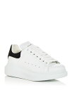 アレキサンダー マックイーン レディース スニーカー シューズ Women 039 s Oversized Suede Heel Detail Sneakers White/Black