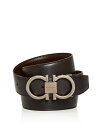 サルヴァトーレ フェラガモ メンズ ベルト アクセサリー Men's Paloma Reversible Leather Belt Nero