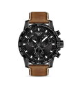 eB\bg Y rv ANZT[ Supersport GTS Chronograph 45.5mm Black/Brown