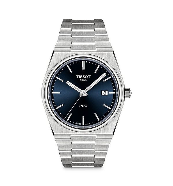 ティソット メンズ 腕時計 アクセサリー PRX Watch 40mm BLUE