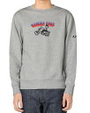アーペーセー メンズ パーカー・スウェット アウター GIMME FIVE Graphic Sweatshirt Heathered Gray