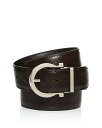 サルヴァトーレ フェラガモ メンズ ベルト アクセサリー Men's Reversible Leather Belt Black/Brown