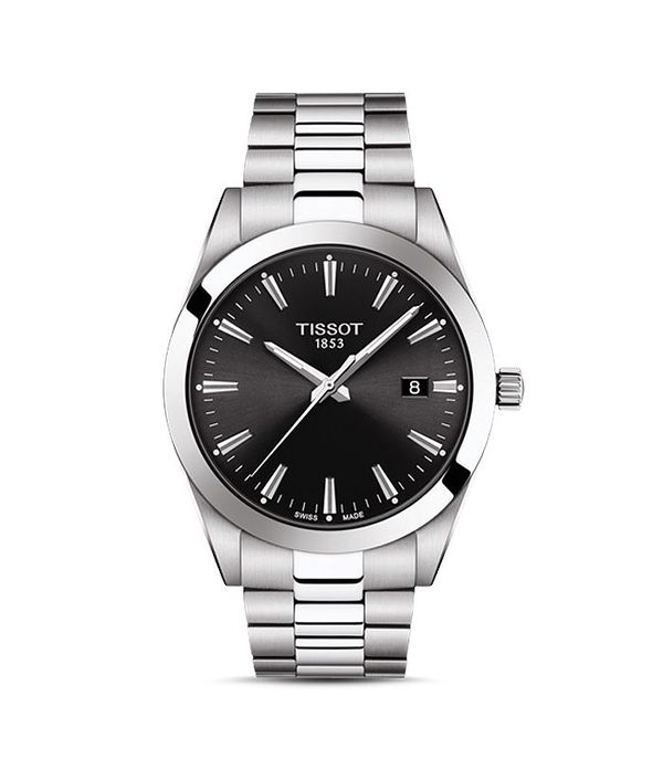 ティソット メンズ 腕時計 アクセサリー Gentleman Watch 40mm Black/Silver