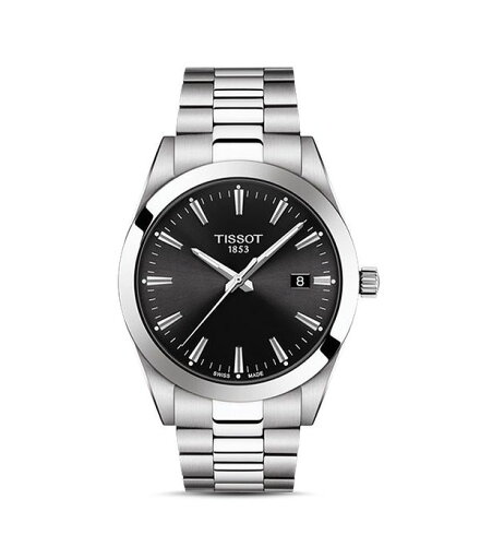 ティソット メンズ 腕時計 アクセサリー Gentleman Watch 40mm Black/Silver ティソット メンズ 腕時計 アクセサリー Gentleman Watch 40mm Black/Silver