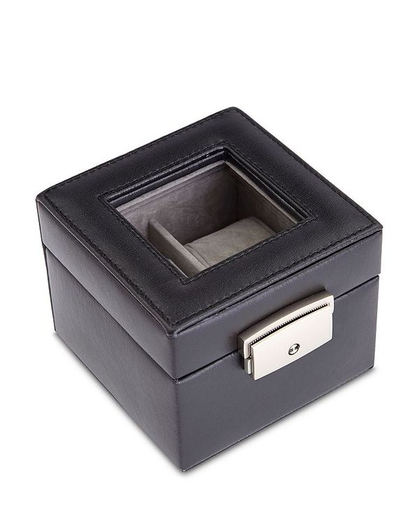 ロイス レディース 腕時計 アクセサリー Leather Double Watch Box Display Black