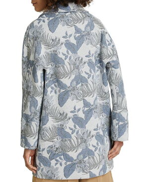 ウール リッチ レディース ジャケット・ブルゾン アウター Jacquard Floral Print Coat White Indigo Flower