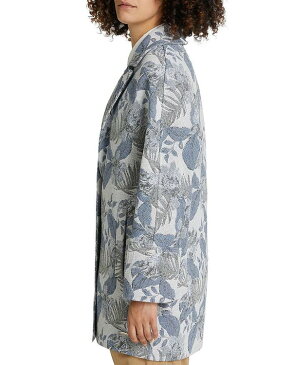 ウール リッチ レディース ジャケット・ブルゾン アウター Jacquard Floral Print Coat White Indigo Flower