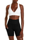 ビヨンドヨガ レディース タンクトップ トップス Lift Your Spirits Space-Dye Sports Bra Cloud White